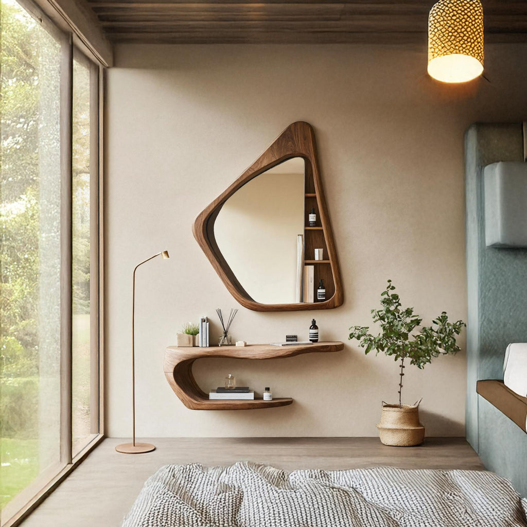Handcrafted Live Edge Vanity for Stylish Bathroom Design