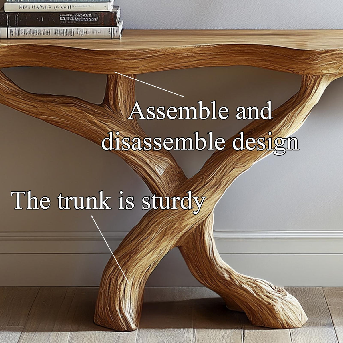 Handcrafted Console Shelf Unique Design Home Decor Housewarming Gifts