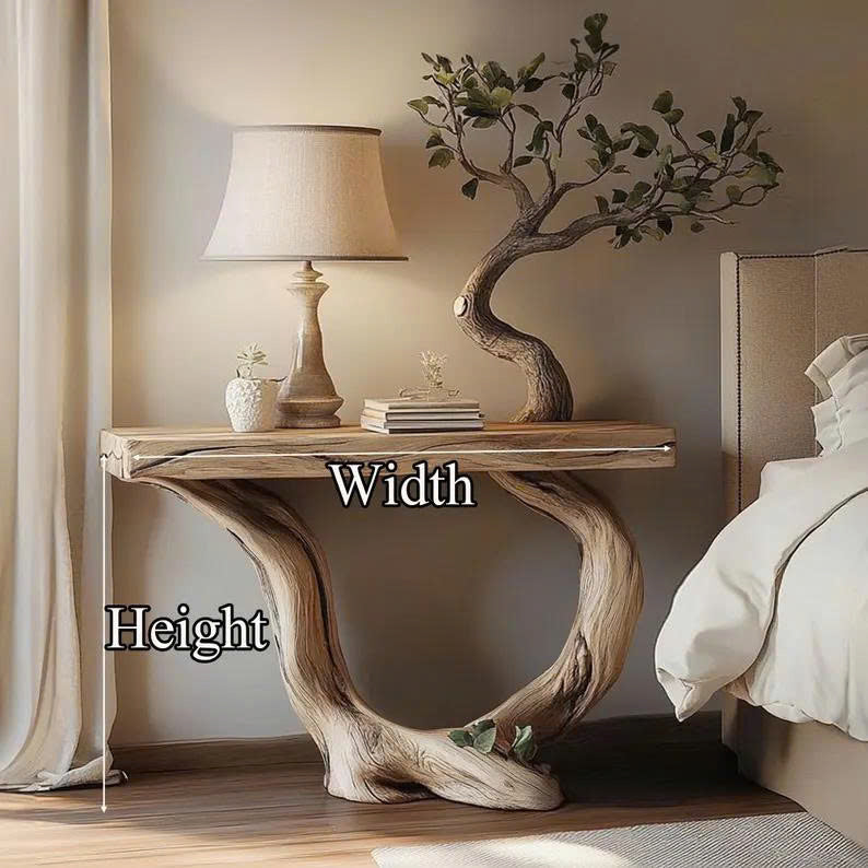Unique Console Table Custom Size Office Decor Housewarming Gift