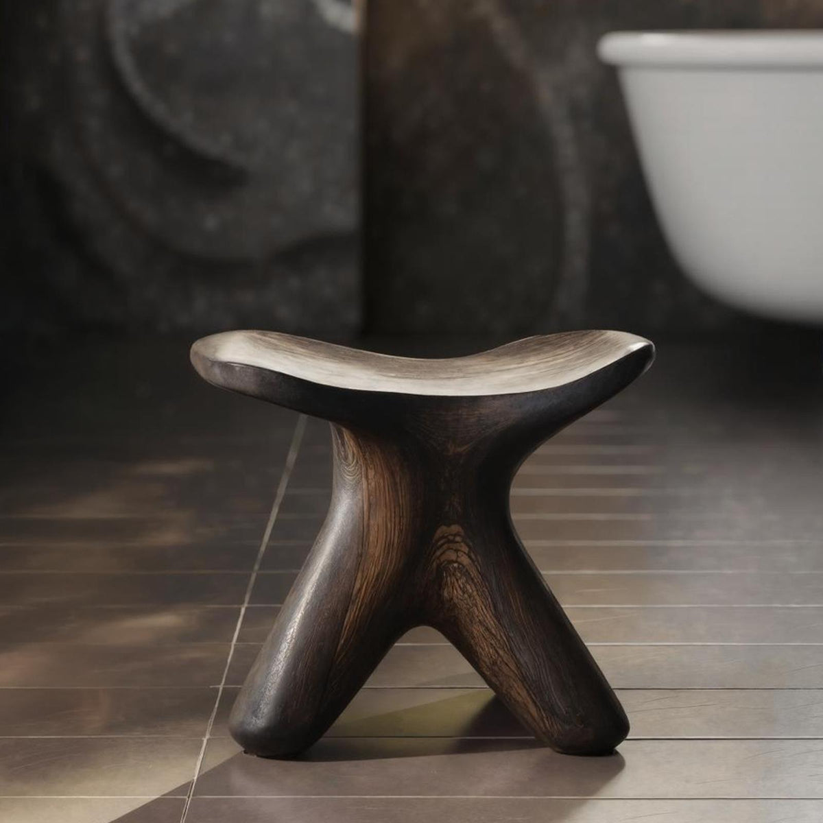 Handcrafted Bath Seat For Stylish Bathroom Furniture
