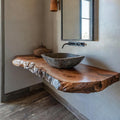 Handcrafted Counter Bathroom Vanity Shelf