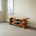 Farmhouse Style Shoe Organizer Entryway And Porch