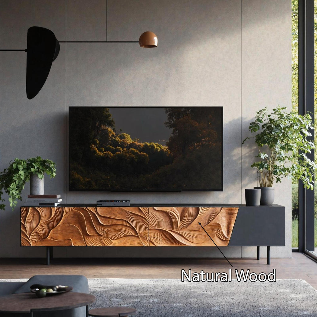 Mid Century TV Cabinet For Furniture Decor