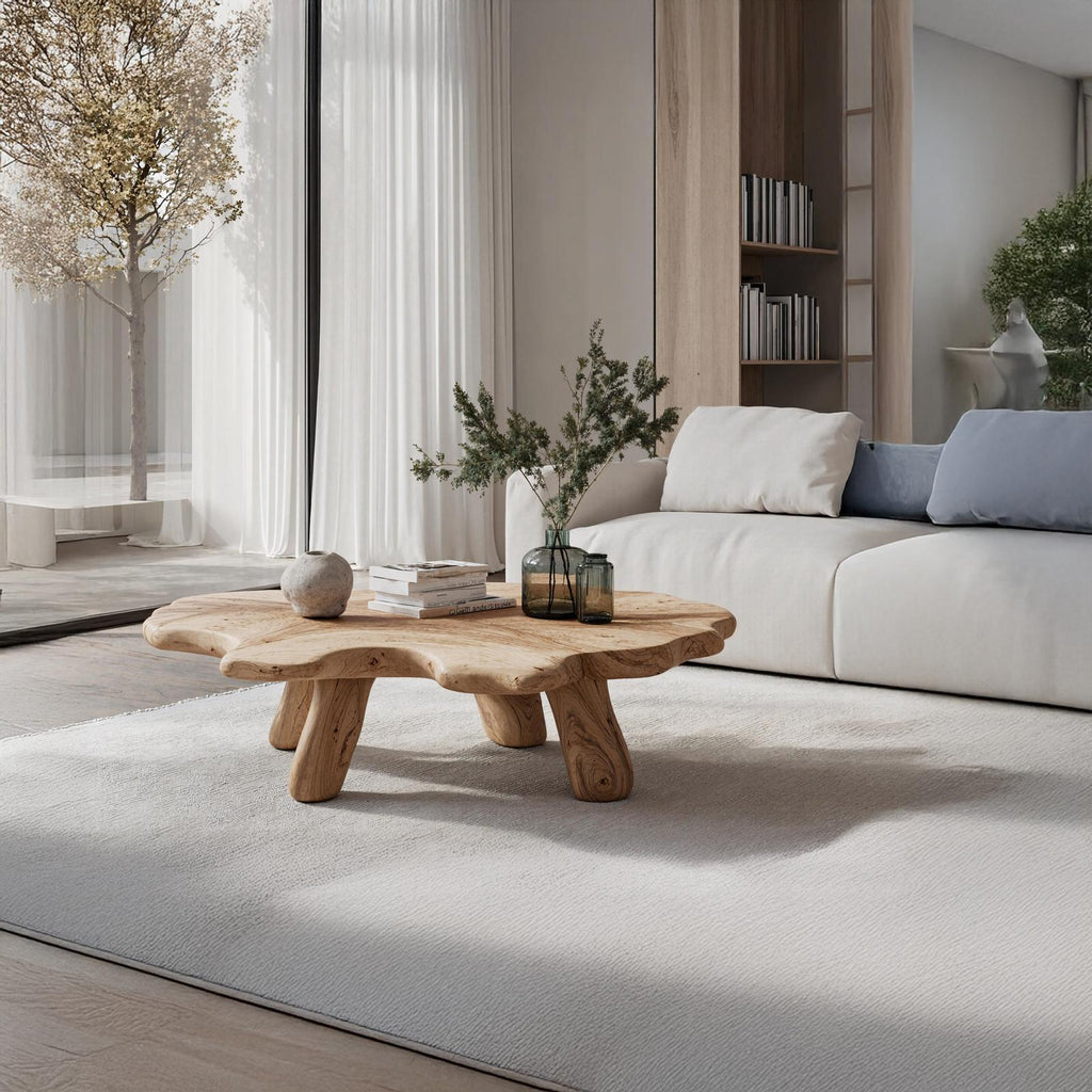 Rustic Low Table For Cozy Living Room SILDTTRCF002