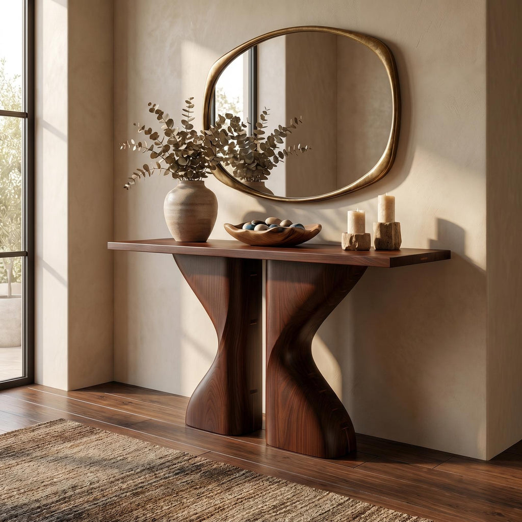 Midcentury Console Table Living Room SINLSACS143