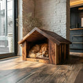 Mid Century Pet House Indoor Dog Lounge
