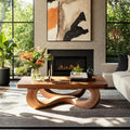 Rustic Solid Wood Table For Eclectic Interiors