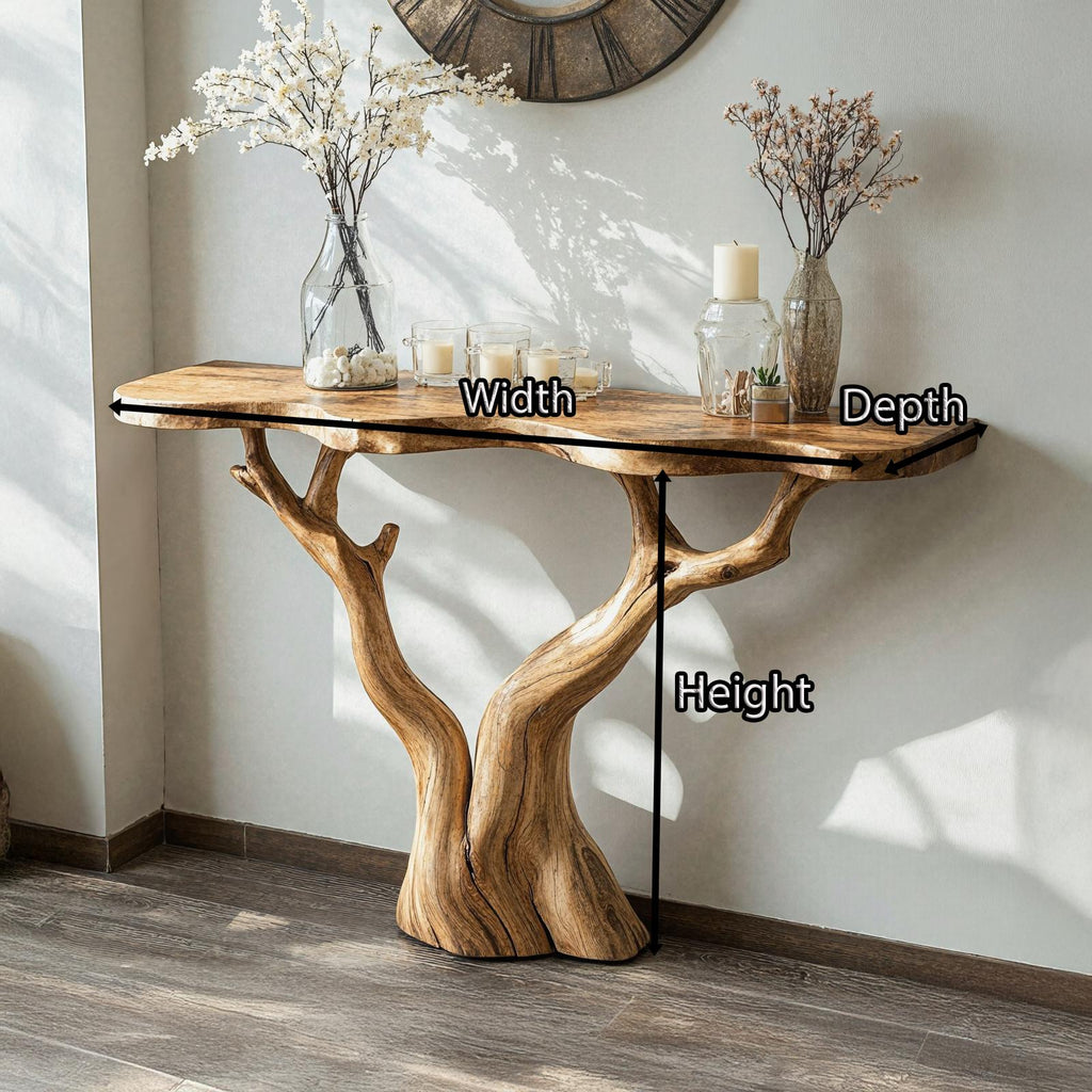 Rustic Farmhouse Console Table For Vintage Homes