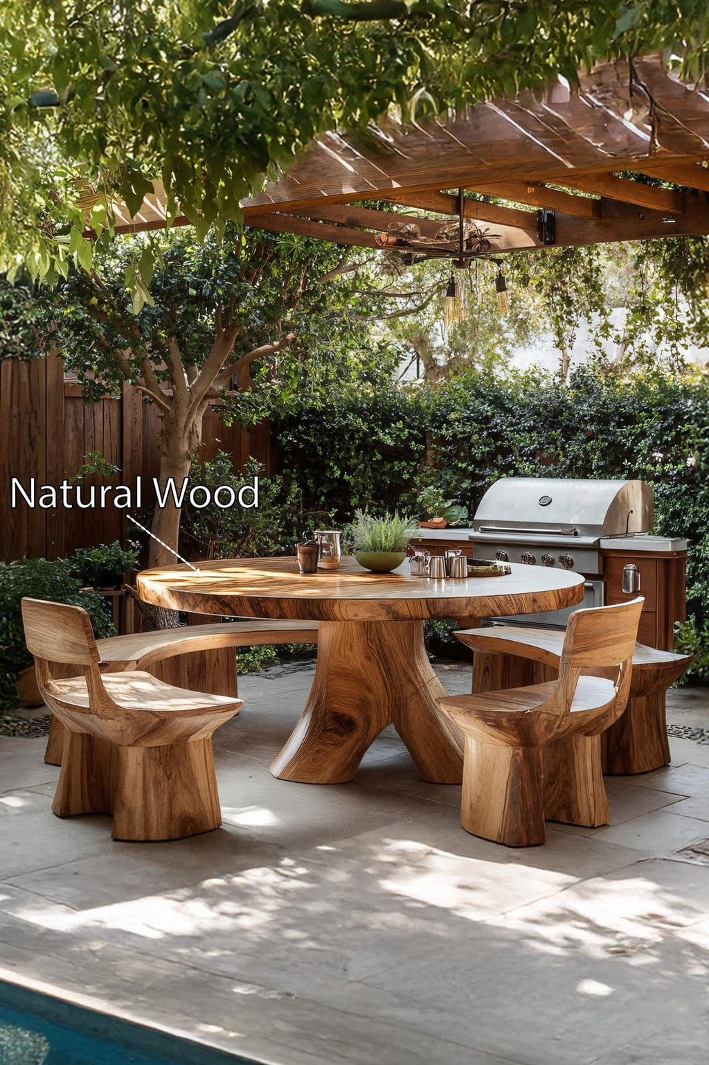 Farmhouse Style Dining Table For Warm Kitchen Vibes SILDTTRDN006