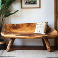 Sturdy Wooden Bench For Comfortable Seating