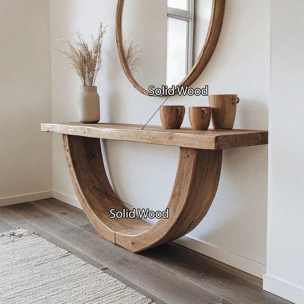 Narrow Console Table Living Edge Table Home Decor SILDTCS127